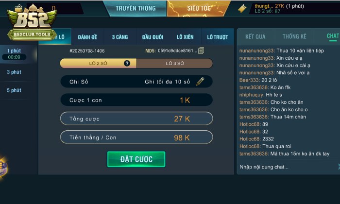 B52 club 1 B52 Club chú trọng tối ưu trải nghiệm cho bet thủ
